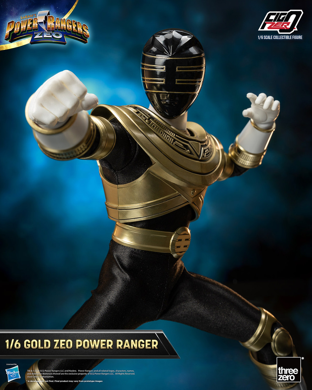 Threezero 1/6 Gold Zeo Power Ranger