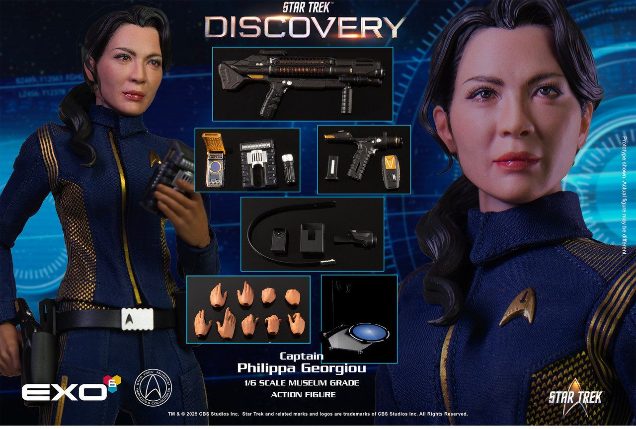 EXO-6  1/6 Captain Philippa Georgiou Action Figure EXO-02-013 8
