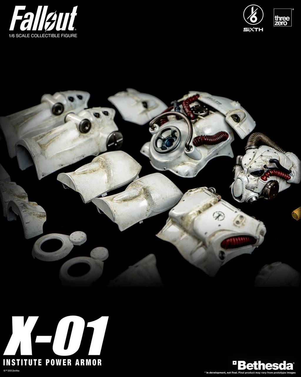 Threezero 1/6 X-01 Institute Power Armor Action Figure 3Z1003 7 Threezero 1/6 X-01 Institute Power Armor Action Figure 3Z1003 7