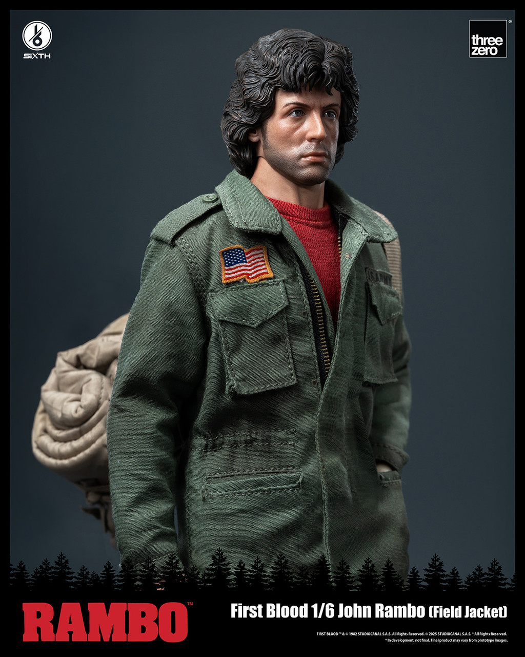 Threezero 1/6 Rambo: First Blood Figure