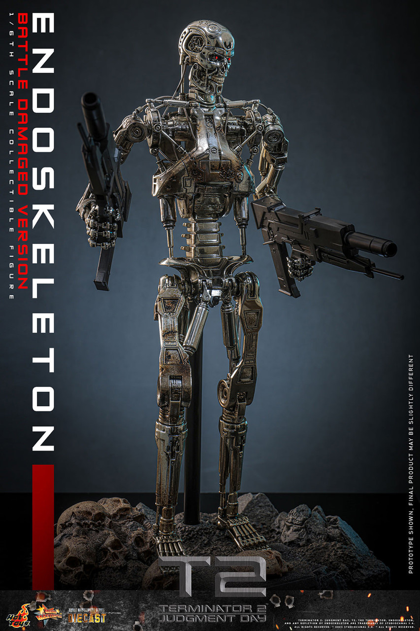 Hot Toys 1/6 Endoskeleton (Battle Damaged)