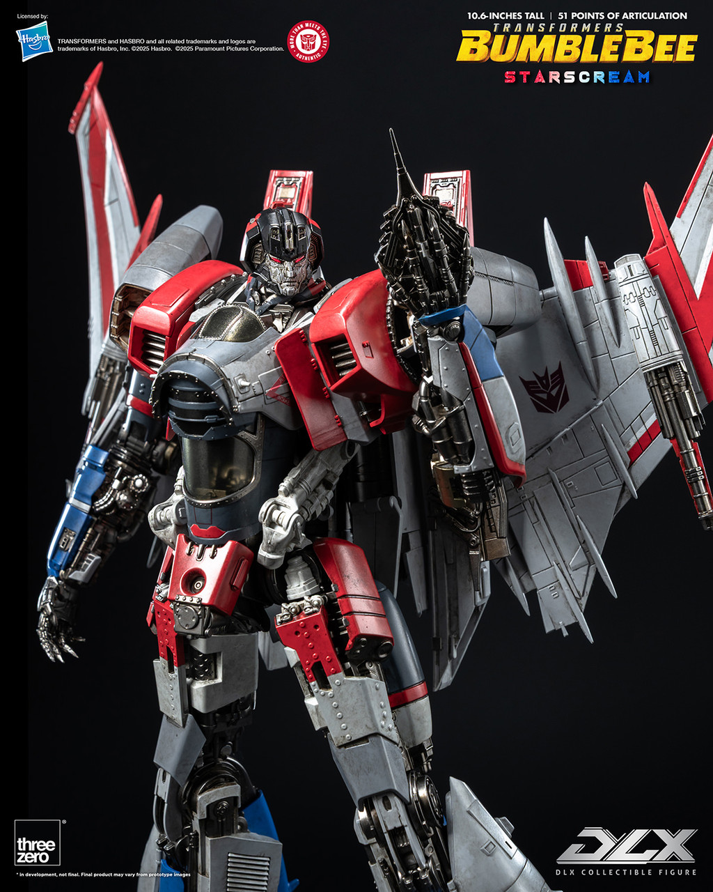 threezero DLX トランスフォーマー スタースクリーム 3Z0943 Threezero Starscream DLX Action Figure