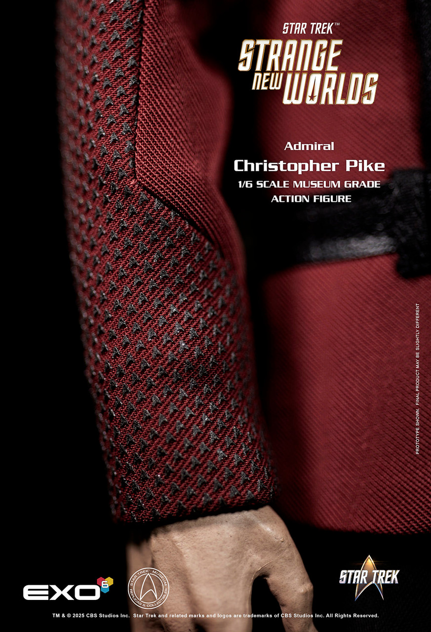 EXO-6 Star Trek 1/6 Admiral Christopher Pike Action EXO-02-120 6