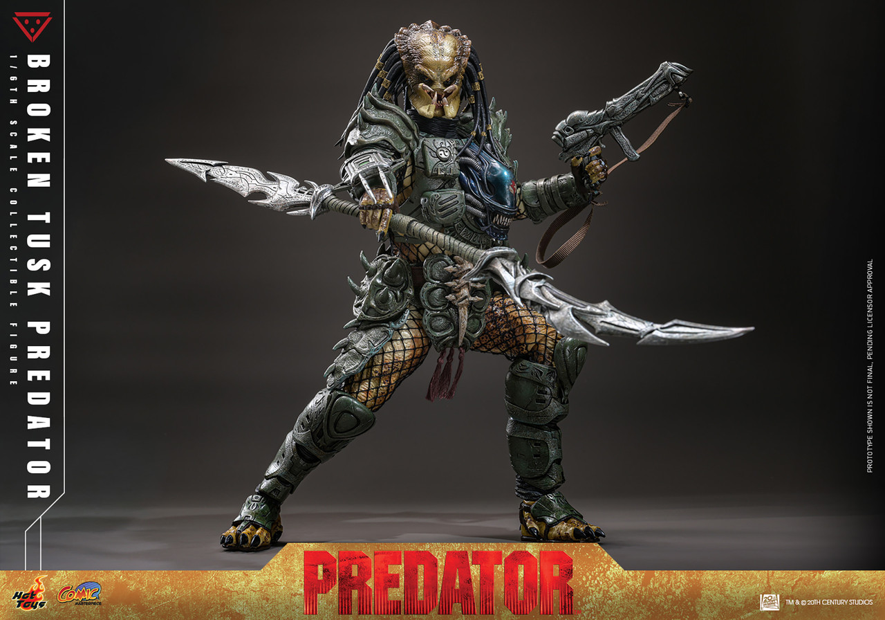 Hot Toys 1/6 CMS029 Broken Tusk Predator Action Figure 4