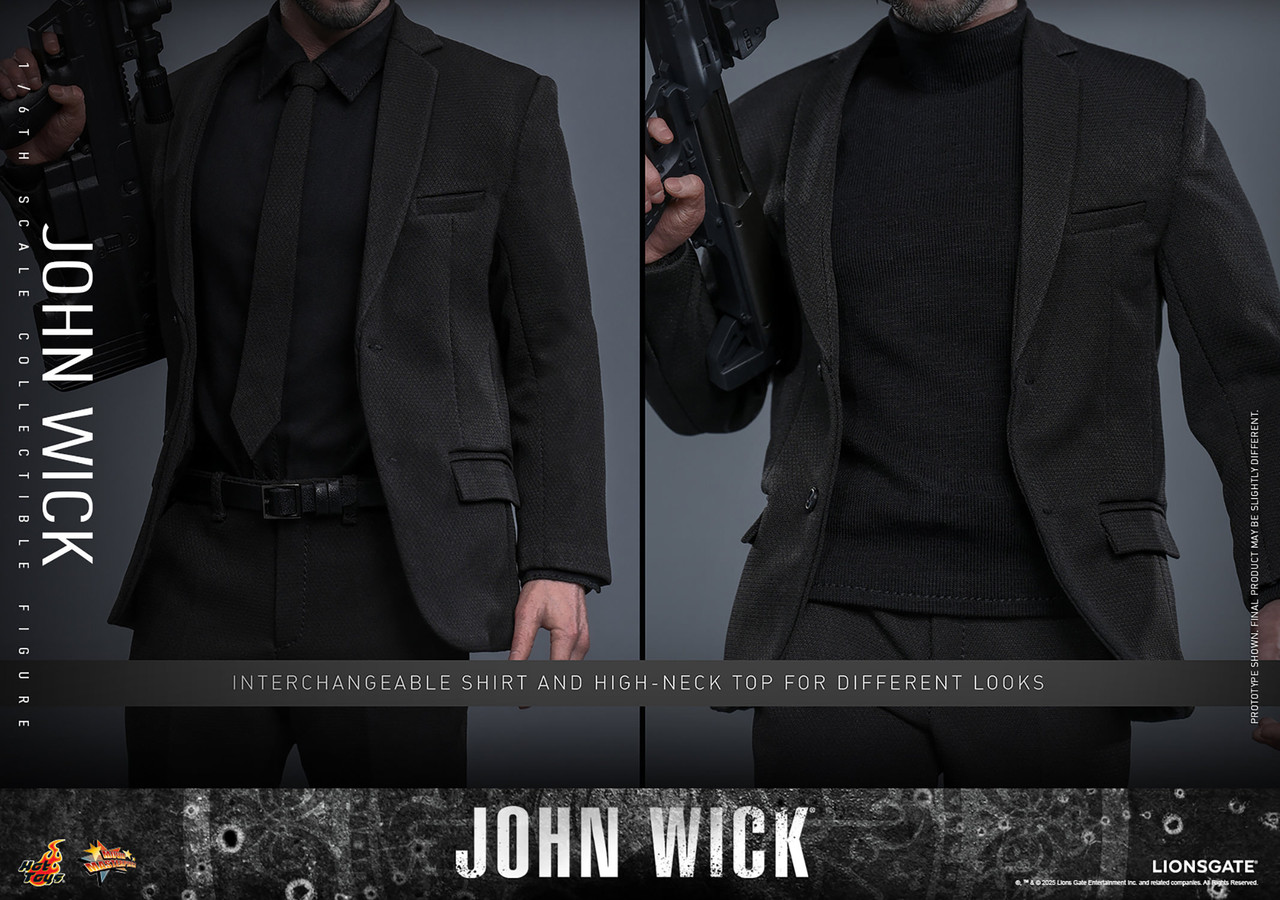 Hot Toys 1/6 MMS832 John Wick Baba Yaga Action Figure 9