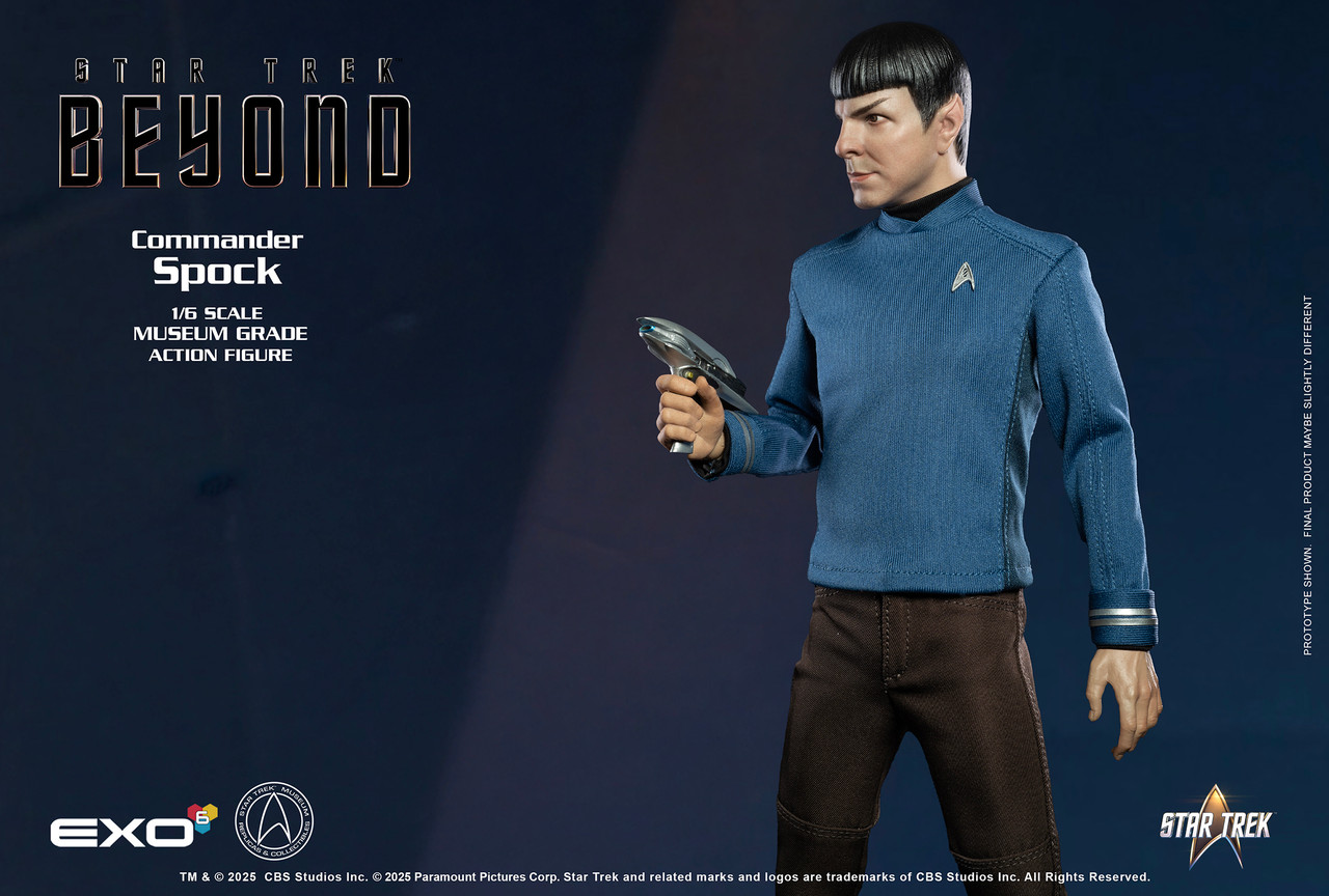 EXO-6 1/6 Kelvin Timeline Commander Spock Action Figure EXO-03-059 7