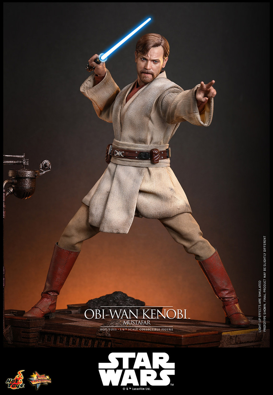 Hot Toys 1/6 MMS843 Obi-Wan Kenobi Mustafar Action Figure 3