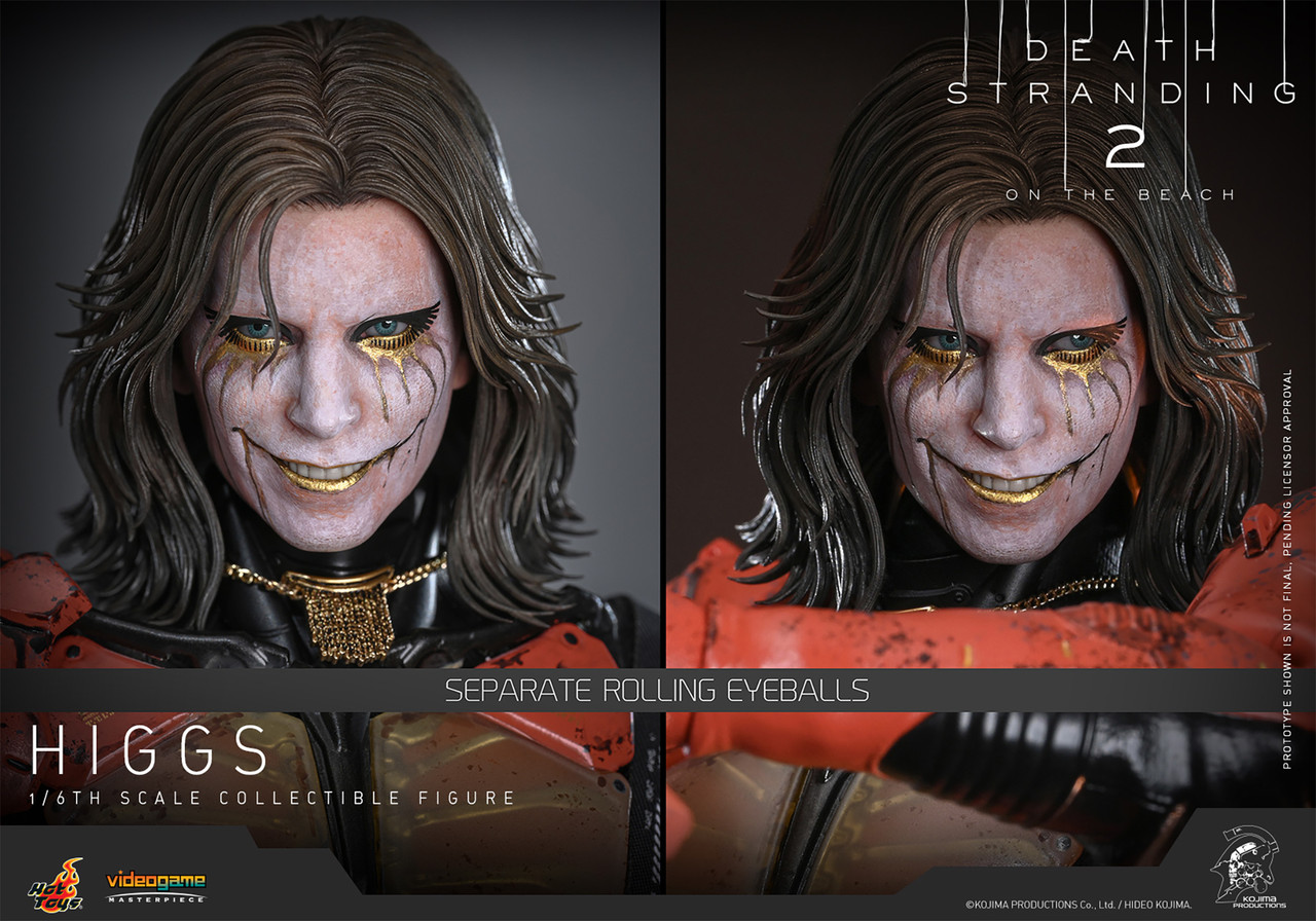 Hot Toys 1/6 VGM79 Higgs Monaghan Bridges Action Figure from, Death Stranding 2: On the Beach 6