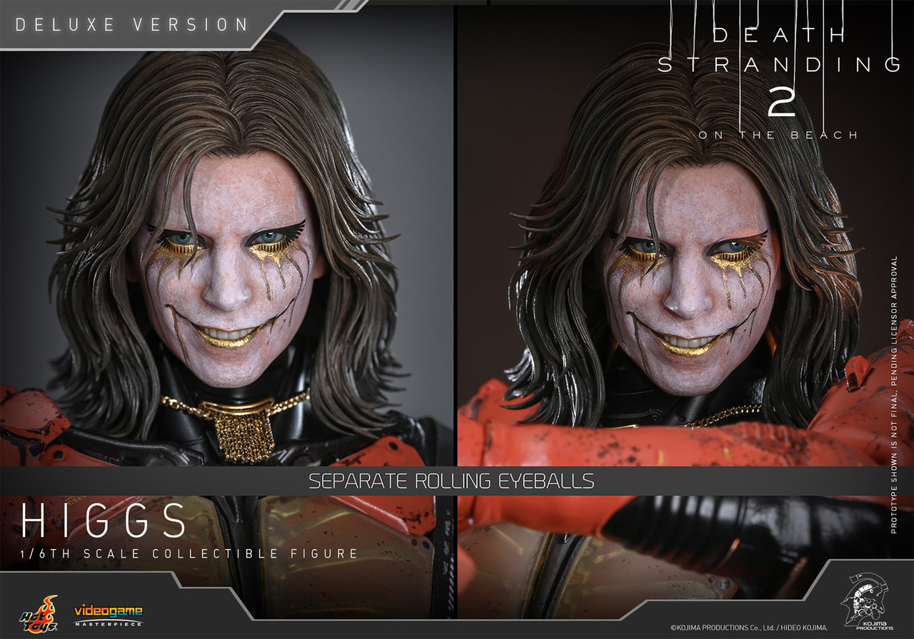 Hot Toys 1/6 VGM80 Higgs Monaghan Bridges Deluxe Action Figure from, Death Stranding 2: On the Beach 5