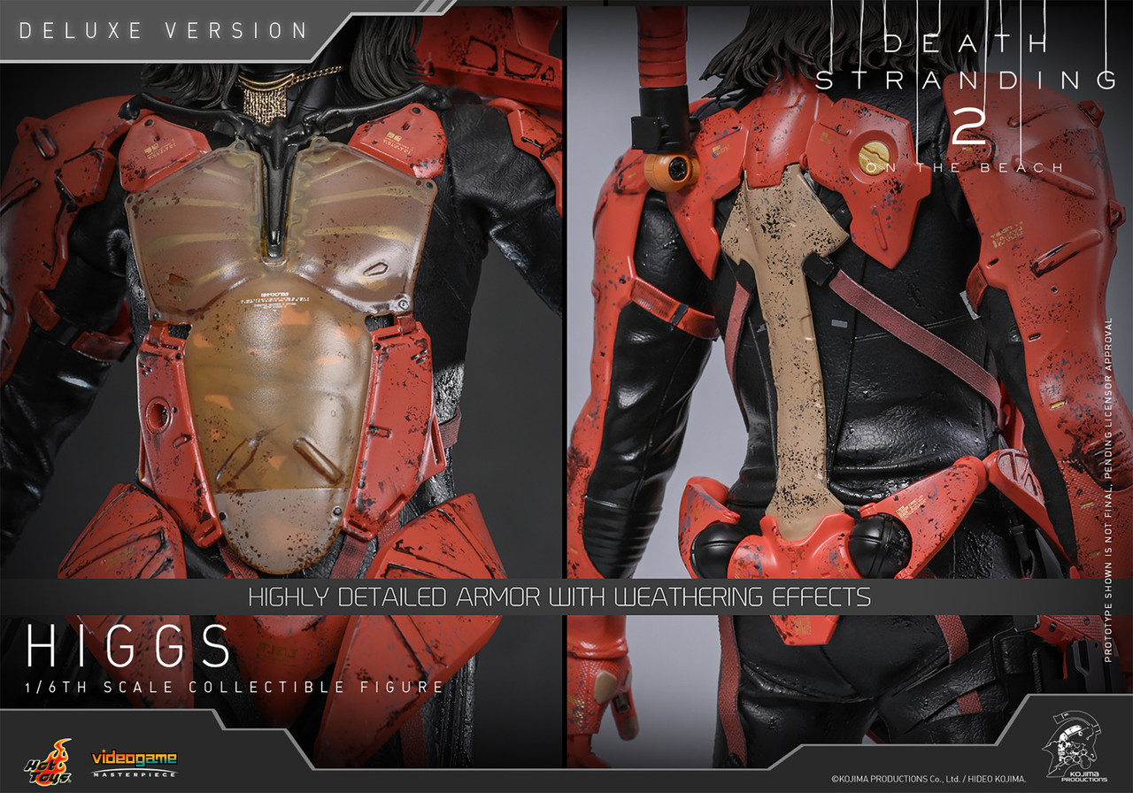 Hot Toys 1/6 VGM80 Higgs Monaghan Bridges Deluxe Action Figure from, Death Stranding 2: On the Beach 6