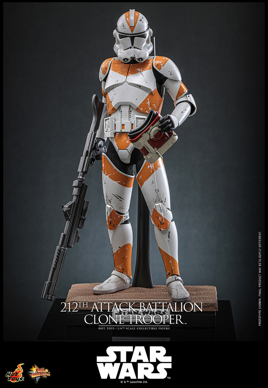 Hot Toys 1/6 MMS851 212th Attack Battalion Clone Trooper Action Figure 3