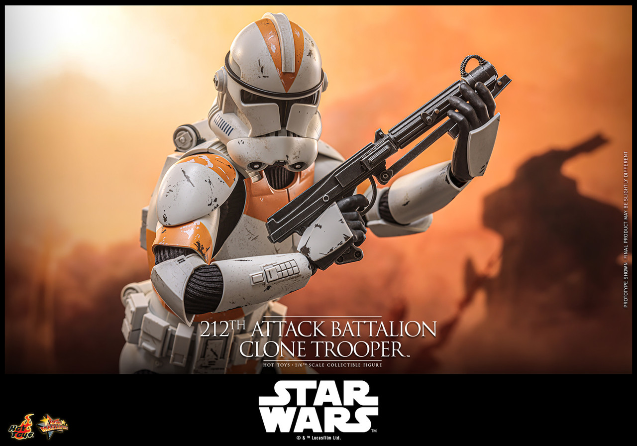 Hot Toys 1/6 MMS851 212th Attack Battalion Clone Trooper Action Figure 5