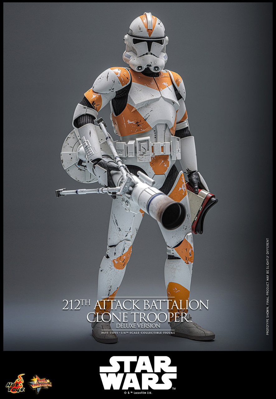 Hot Toys 1/6 MMS852 212th Attack Battalion Clone Trooper Deluxe Action Figure 5
