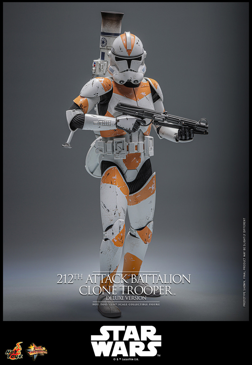 Hot Toys 1/6 MMS852 212th Attack Battalion Clone Trooper Deluxe Action Figure 4