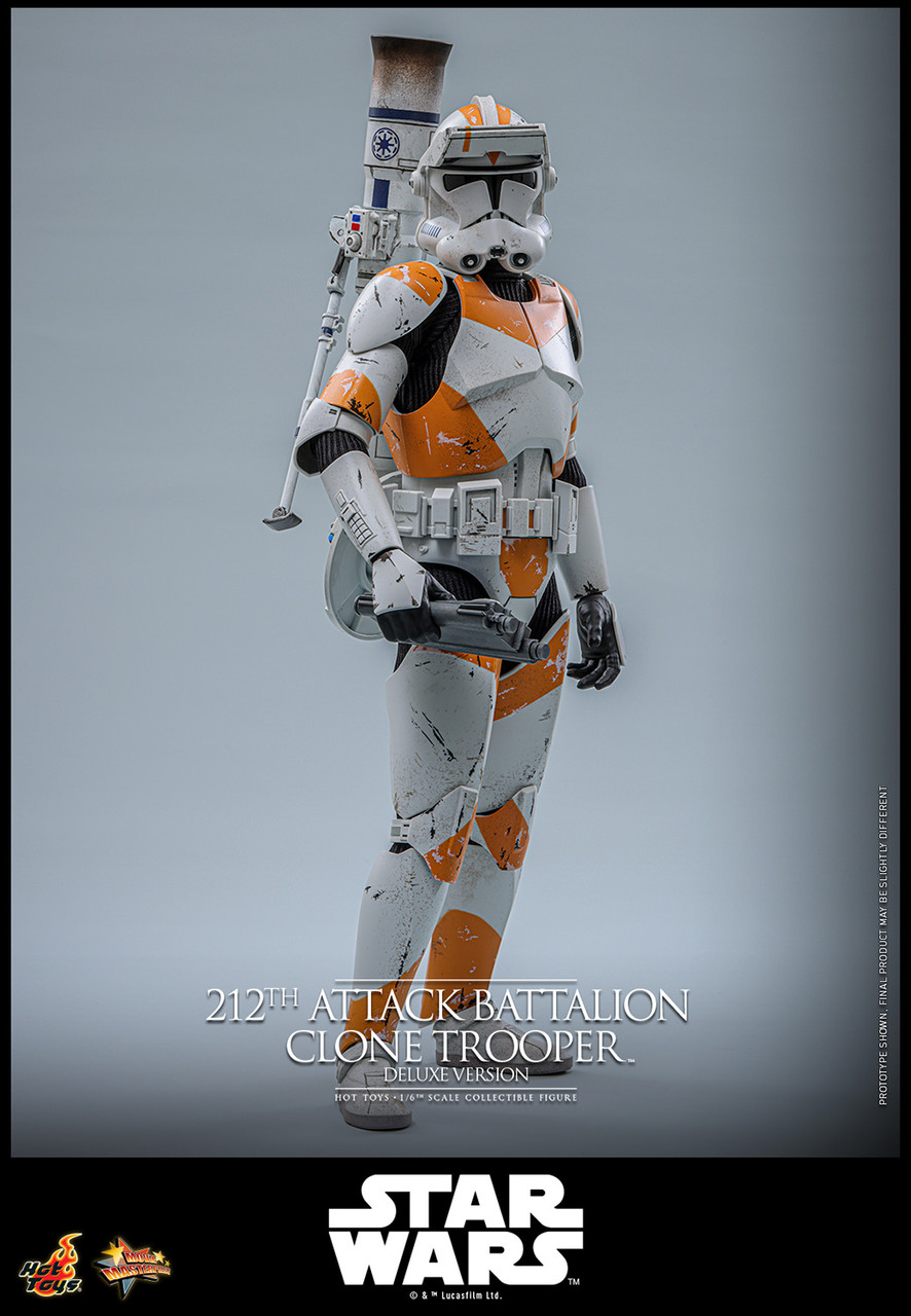 Hot Toys 1/6 MMS852 212th Attack Battalion Clone Trooper Deluxe Action Figure 7