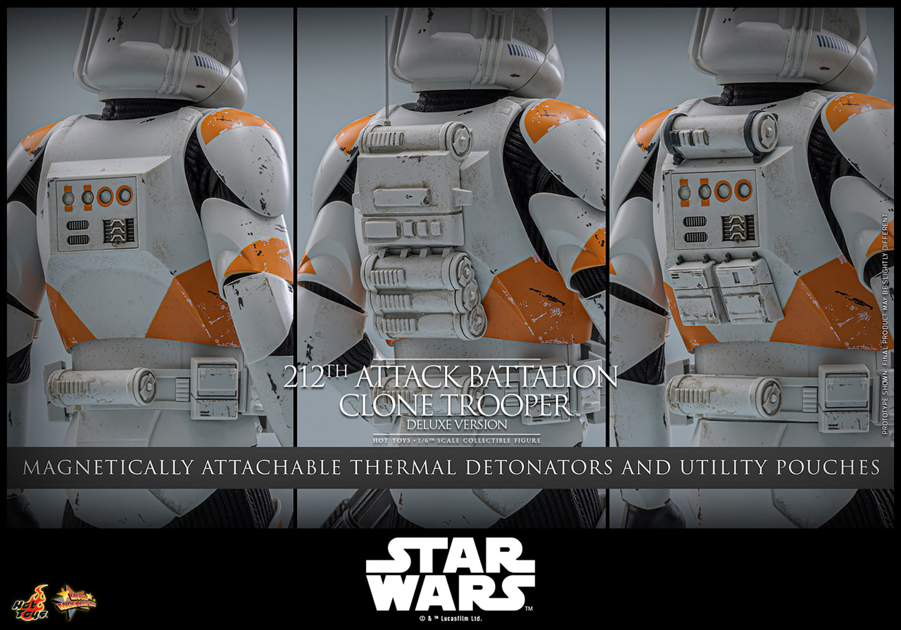 Hot Toys 1/6 212th Attack Battalion Clone Trooper Deluxe