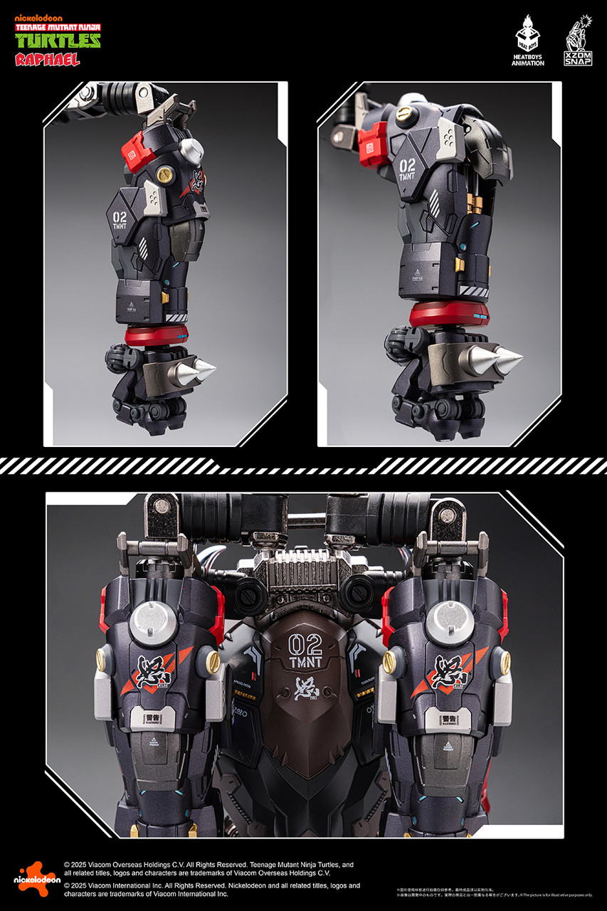 HeatBoys 9" Raphael (40th Anniversary Version) Action Figure 7