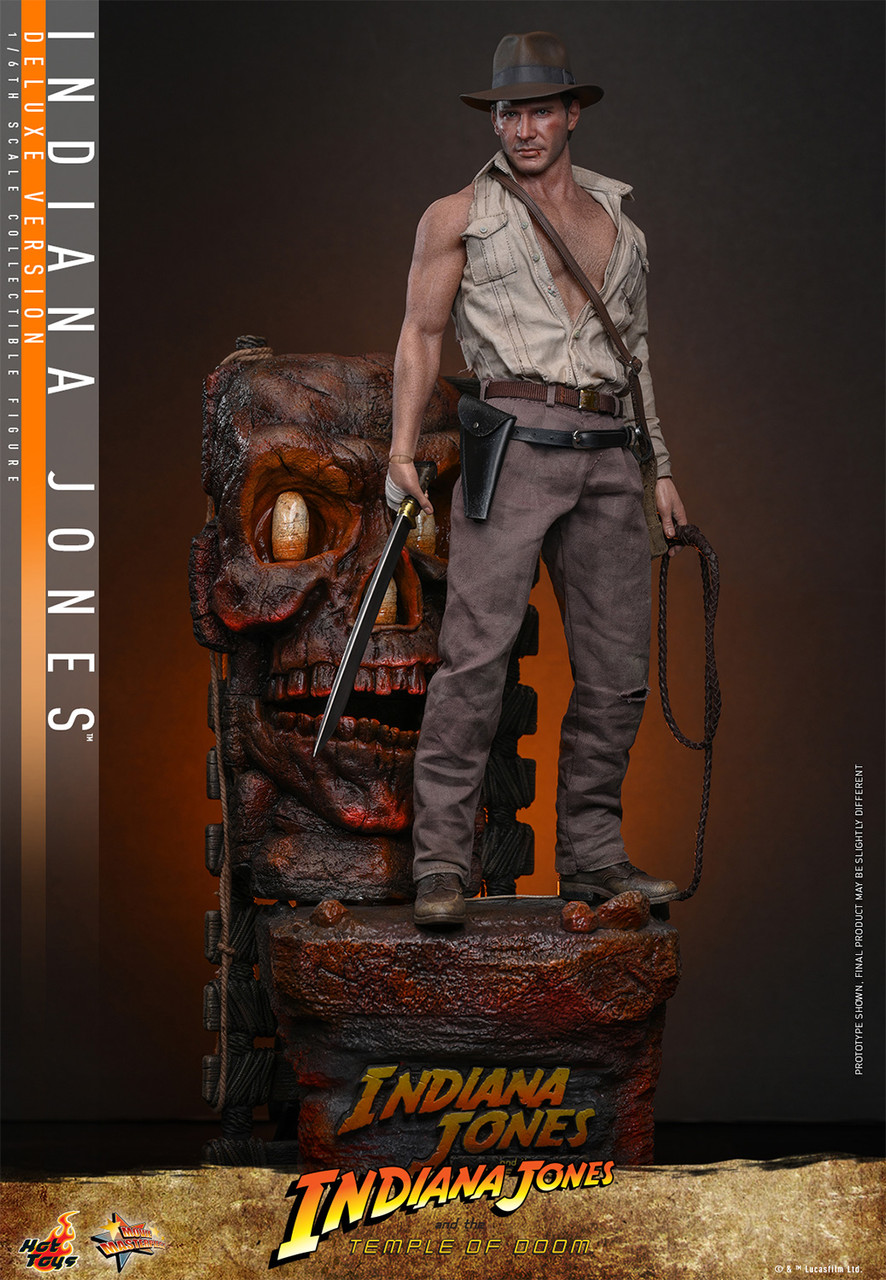 Hot Toys 1/6 MMS861 Indiana Jones Deluxe Action Figure Harrison Ford and the Temple of Doom 3