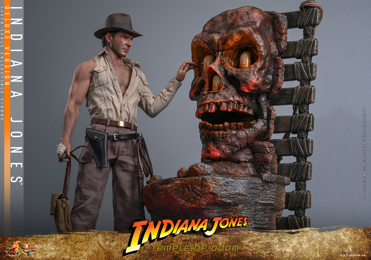 Hot Toys 1/6 Indiana Jones Temple of Doom Deluxe
