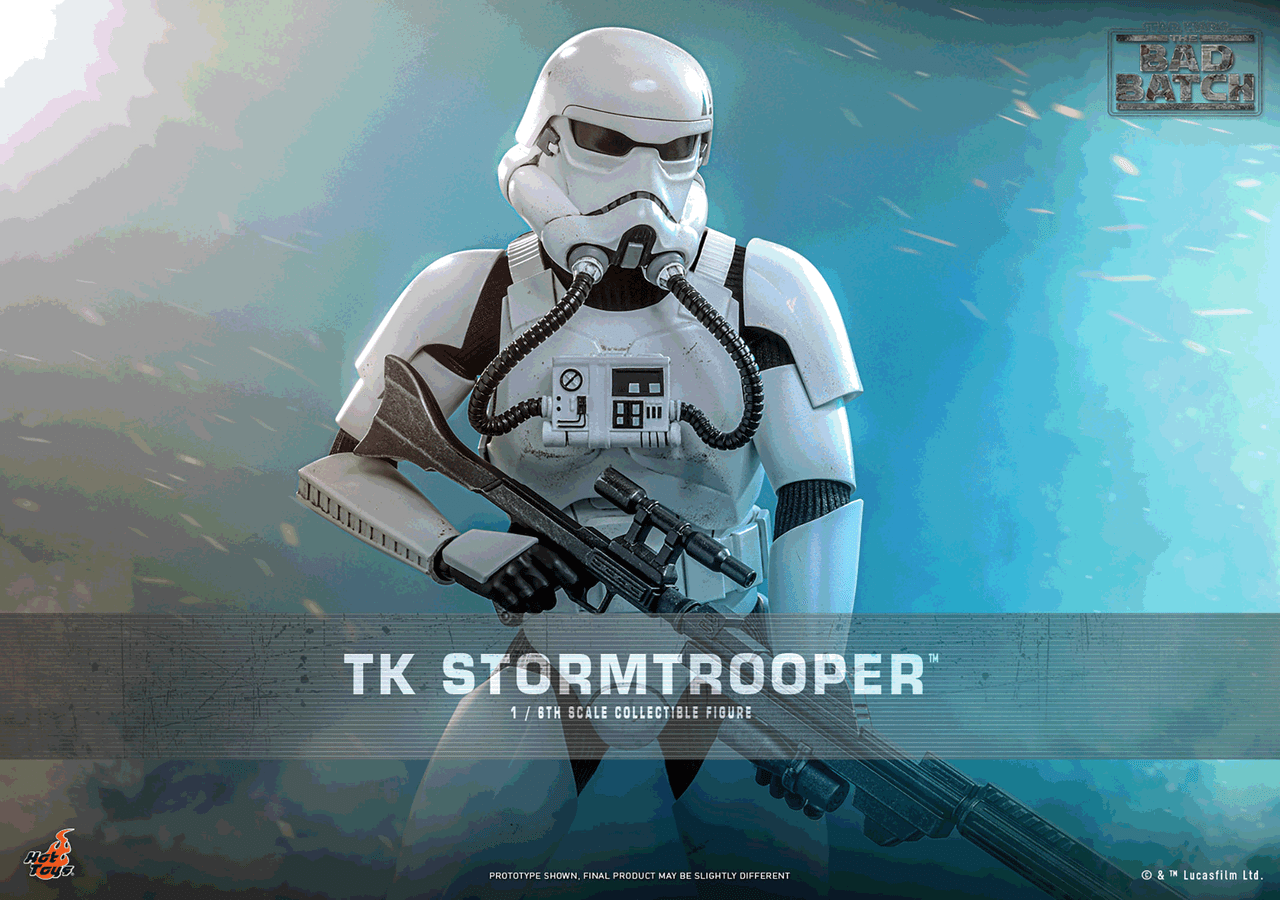 Hot Toys 1/6 TMS175 Bad Batch TK Stormtrooper Action Figure 1