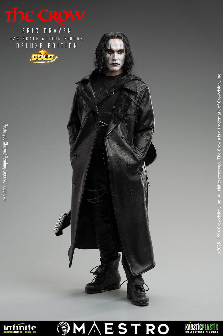 Infinite Statue 1/6 9147173 The Crow Eric Draven Deluxe Gold Action Figure 7