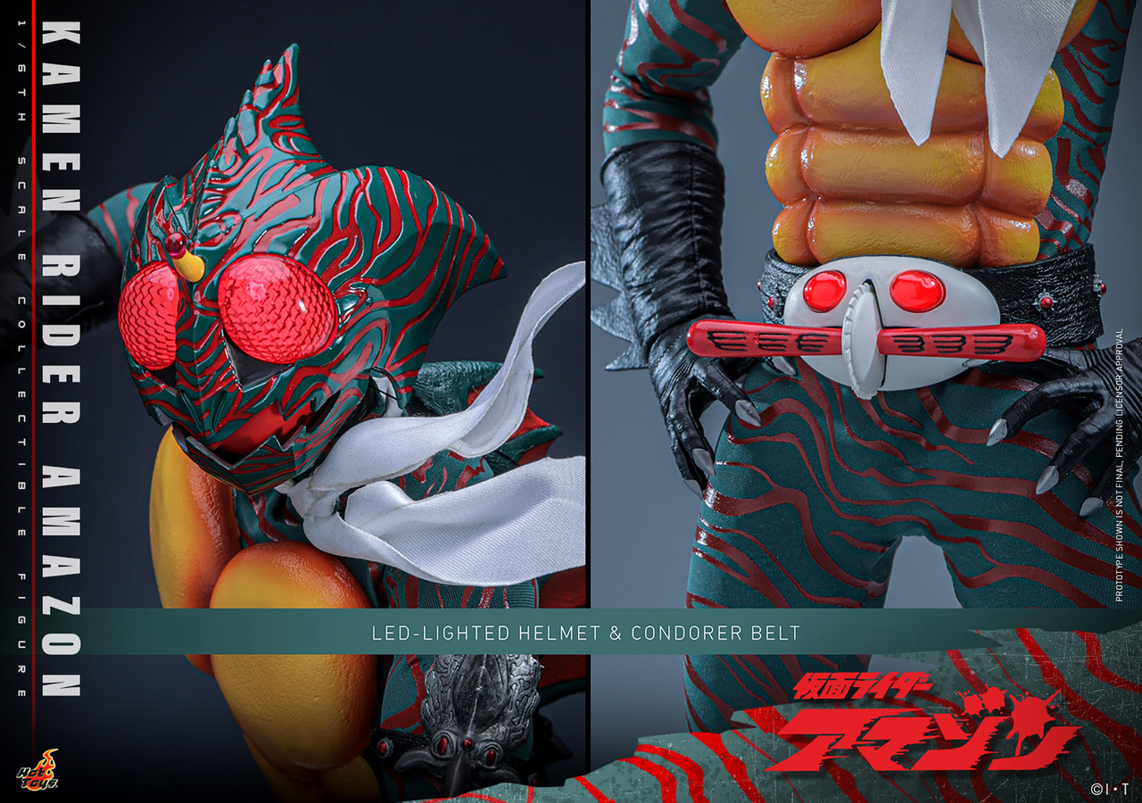 Hot Toys 1/6 TMS184 Kamen Rider Amazon Action Figure 8