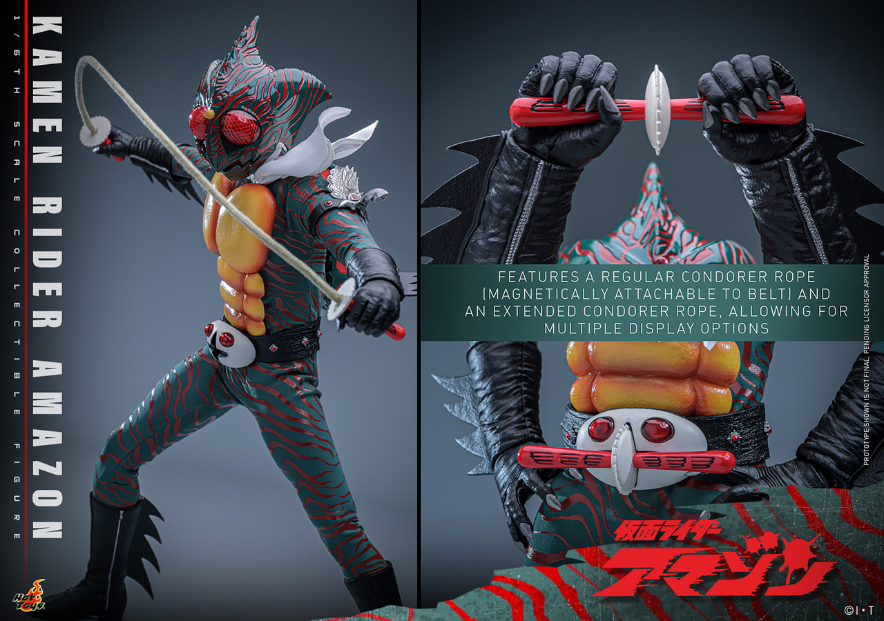 Hot Toys 1/6 TMS184 Kamen Rider Amazon Action Figure 9