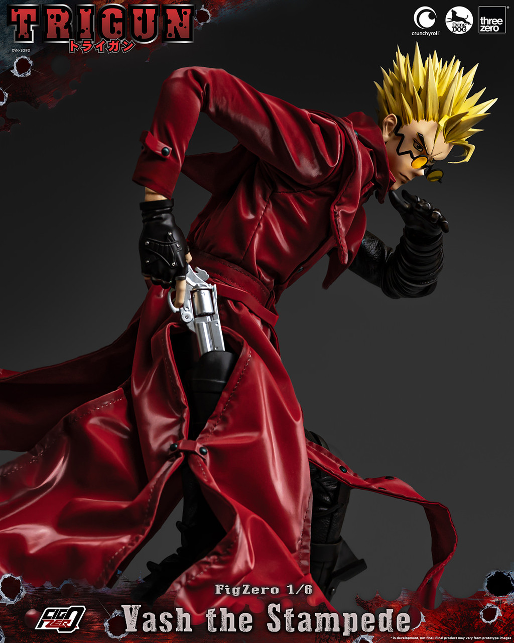 Threezero 1/6 3Z05886R0 Vash the Stampede Action Figure 8
