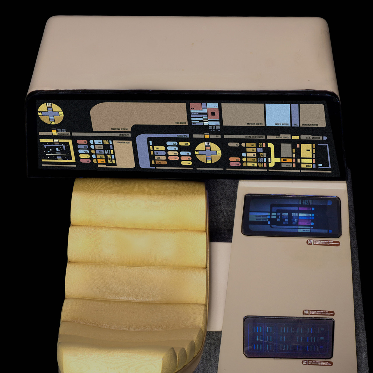 EXO-6 1/6 USS Enterprise-D CONN Bridge Console EXO-01-114N 9153832 6