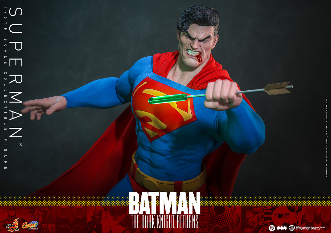 Hot Toys 1/6 CMS032 Superman Action Figure 915396 Batman The Dark Knight Returns 5