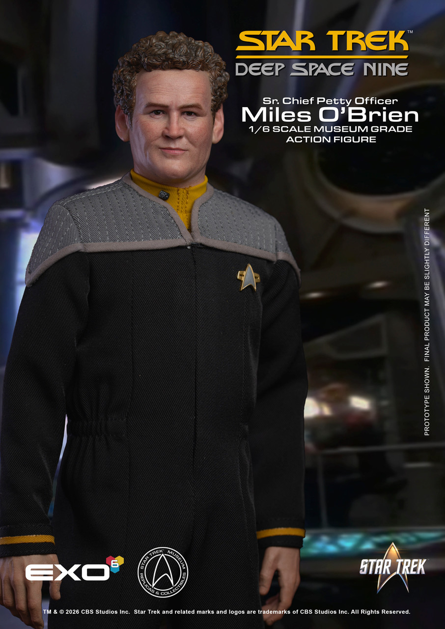 915405 EXO-01-068 EXO-6 1/6 Star Trek: Deep Space Nine Senior Chief Petty Officer Miles Edward O'Brien 7