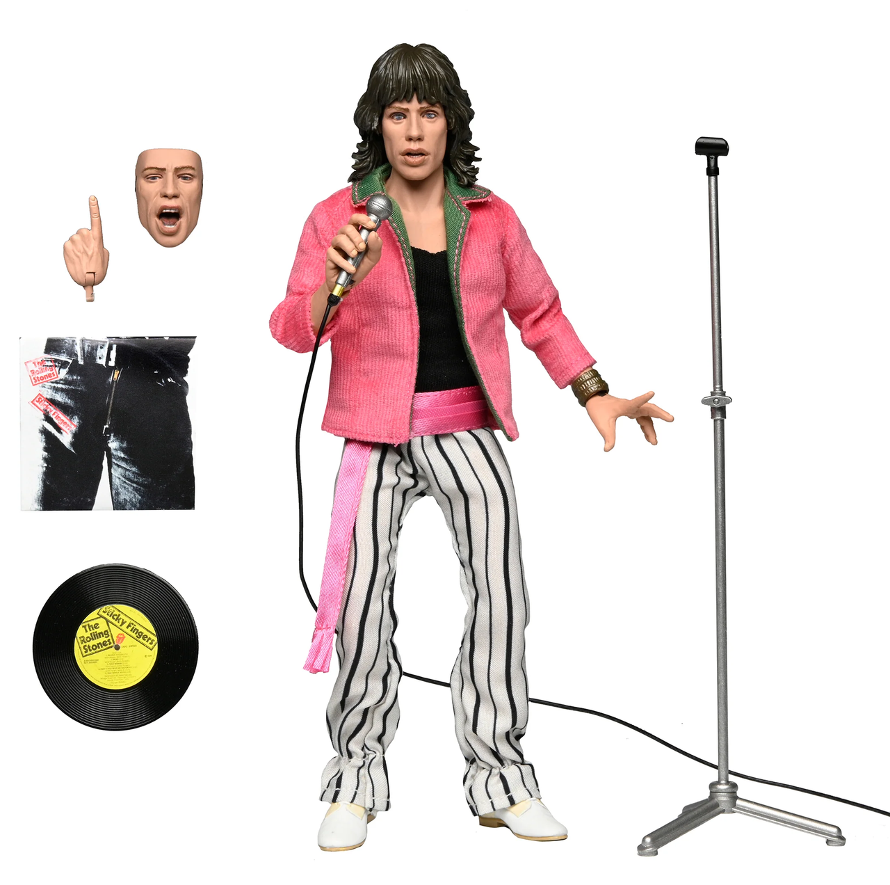 NECA 8" Mick Jagger The Rolling Stones Action Figure 7