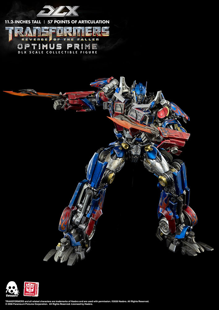 Threezero 1/6 3Z01634W0 907540 Optimus Prime DLX Transformers Revenge of the Fallen Action Figure 5