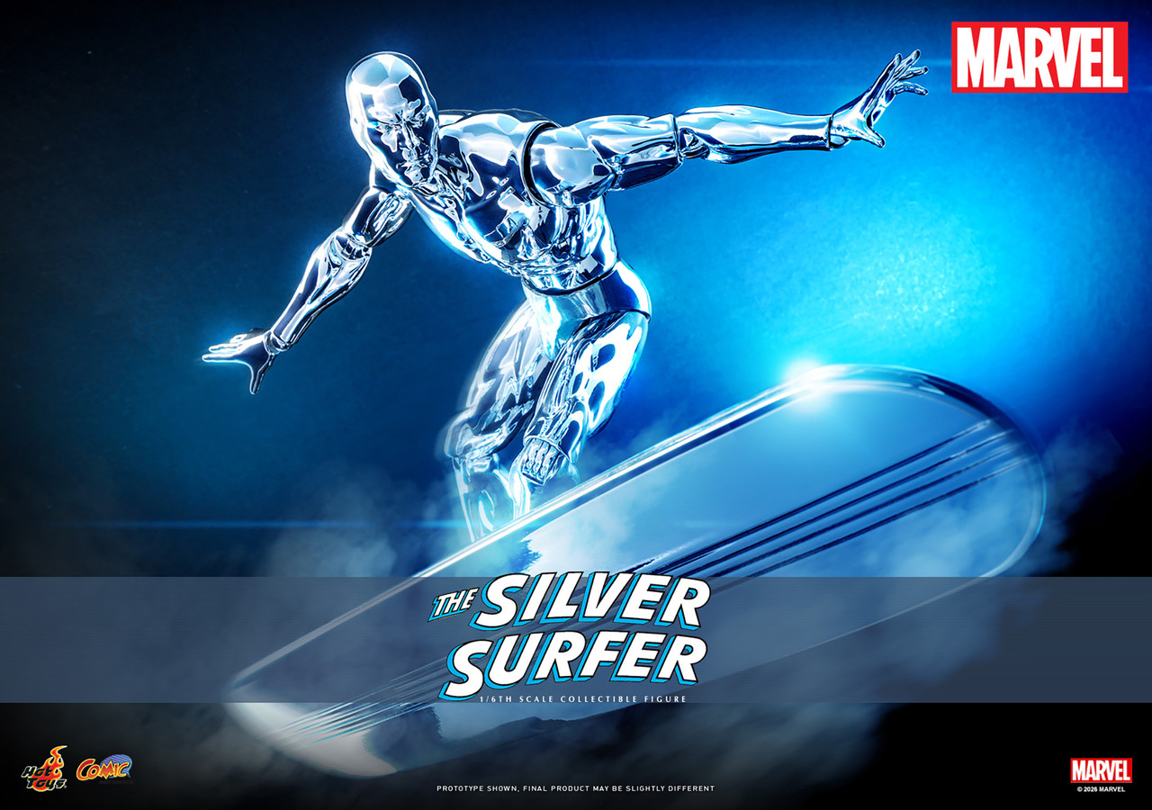 Hot Toys 1/6 CMS033 Silver Surfer Action Figure 915449 1