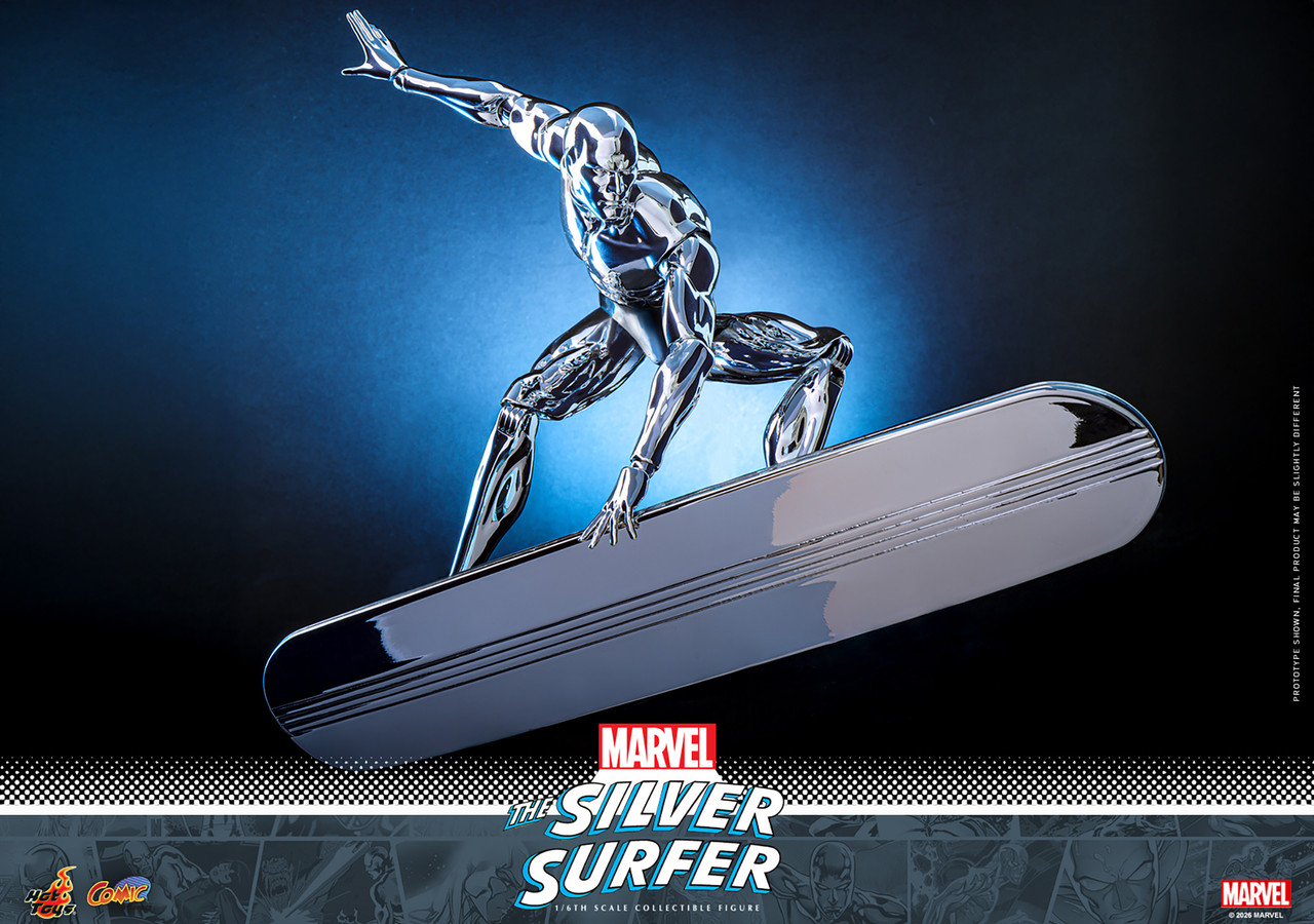 Hot Toys 1/6 CMS033 Silver Surfer Action Figure 915449 5