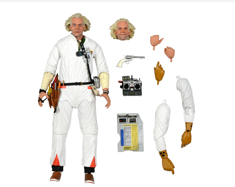 NECA 7" Ultimate Doc Brown 1985 Action Figure 53620 NE53620-06 3
