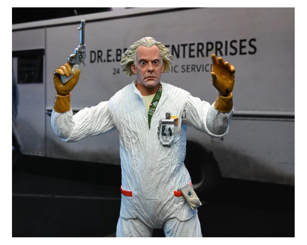 NECA 7" Ultimate Doc Brown 1985 Action Figure 53620 NE53620-06 7