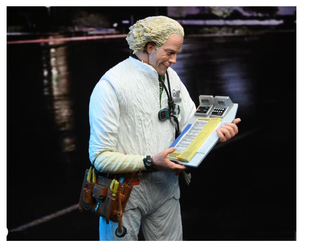 NECA 7" Ultimate Doc Brown 1985 Action Figure 53620 NE53620-06 8