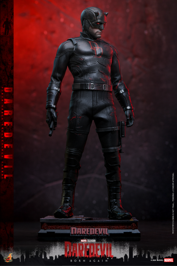 Hot Toys 1/6 Daredevil Born Again S2 Black Suit Action Figure TMS186 915475 4
