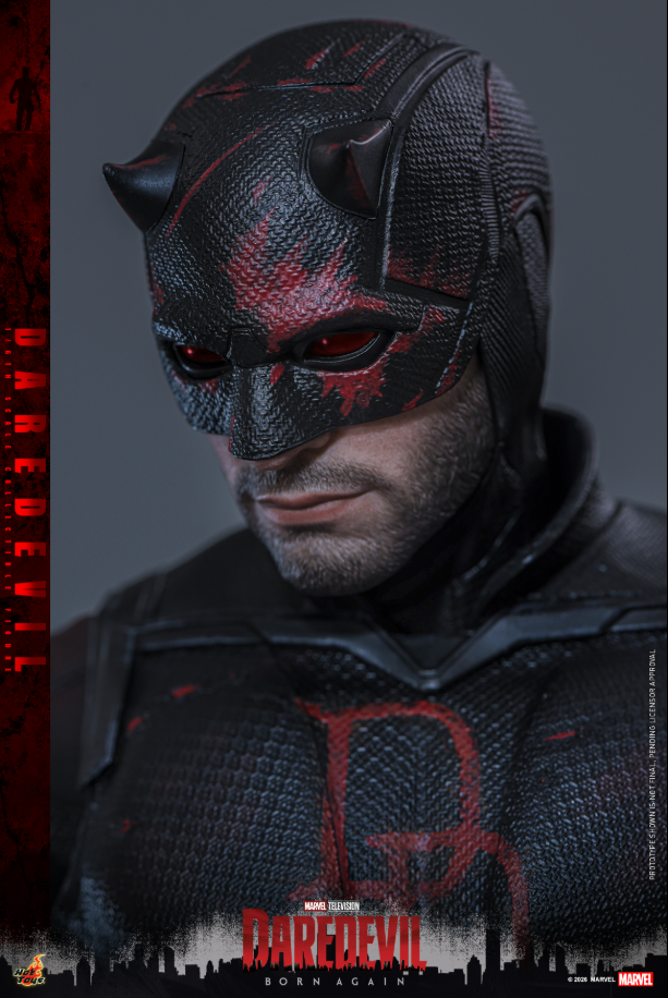 Hot Toys 1/6 Daredevil Born Again S2 Black Suit Action Figure TMS186 915475 5