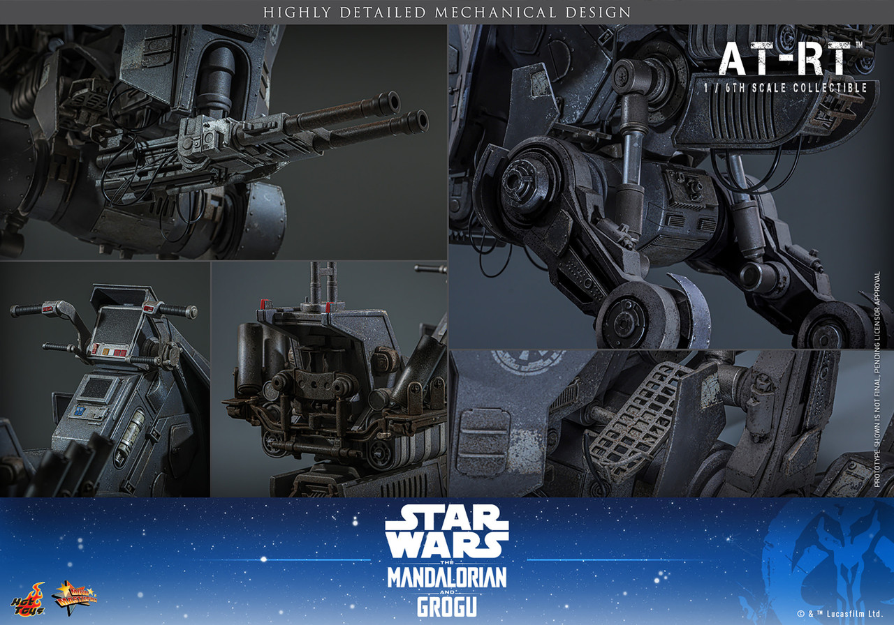 Hot Toys 1/6 Mandalorian & Grogu AT-RT Accessory