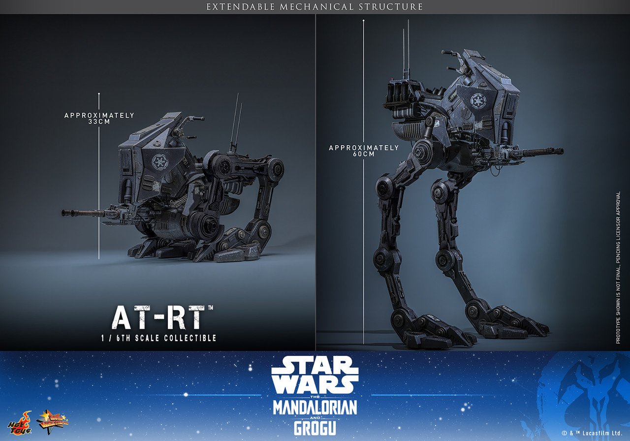 Hot Toys 1/6 Mandalorian & Grogu AT-RT Accessory