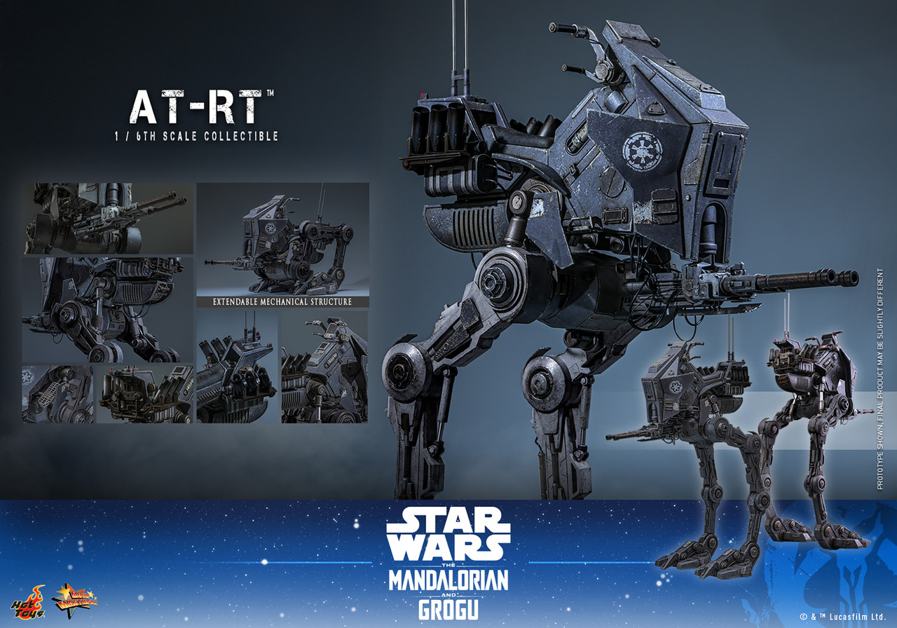 Hot Toys 1/6 Mandalorian & Grogu AT-RT Accessory