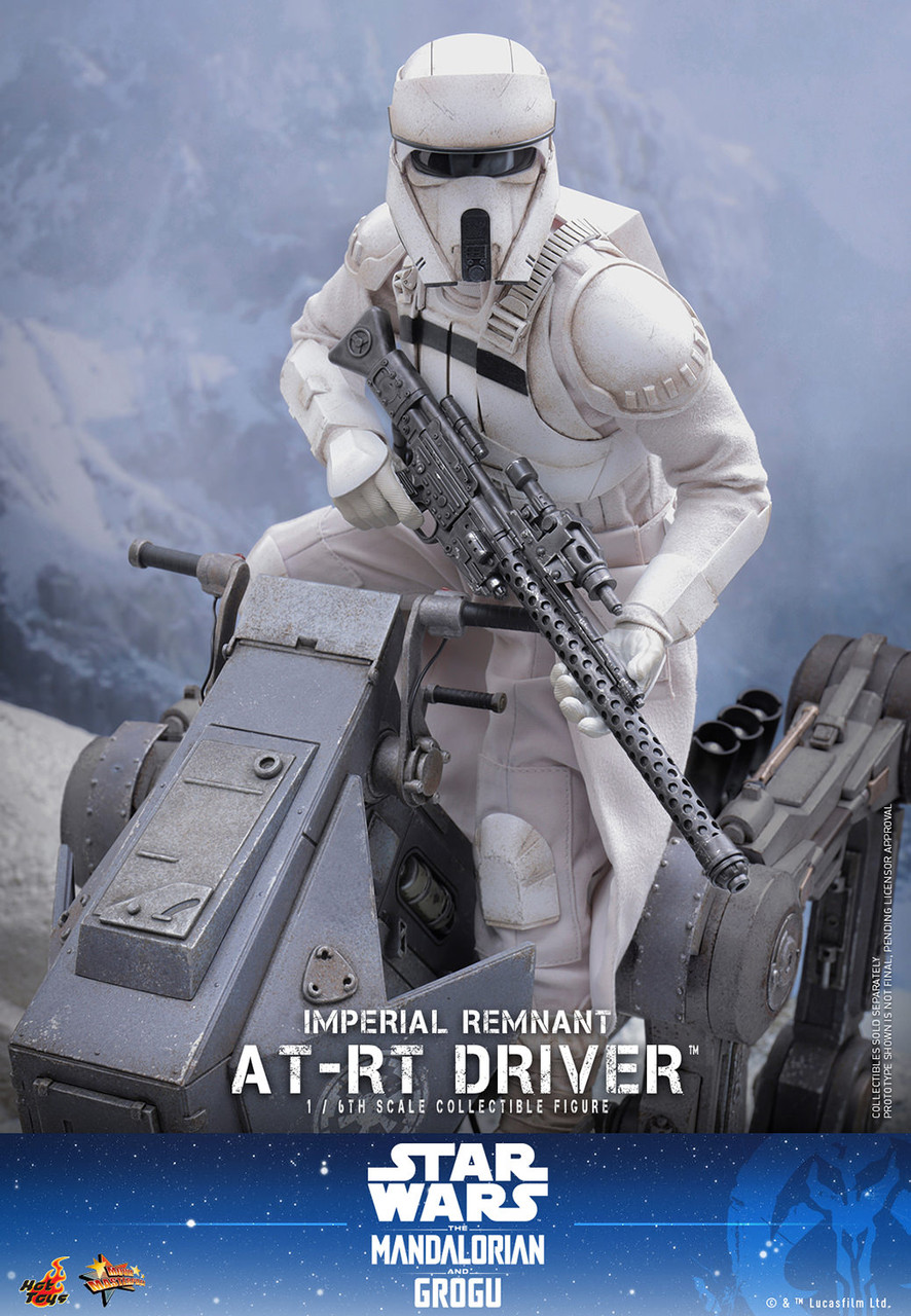 Hot Toys 1/6 Mandalorian & Grogu AT-RT Driver