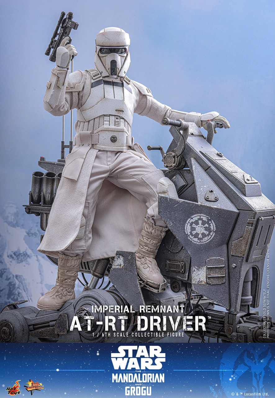Hot Toys 1/6 Mandalorian & Grogu AT-RT Driver