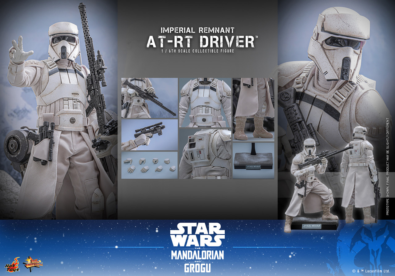 Hot Toys 1/6 Mandalorian & Grogu AT-RT Driver