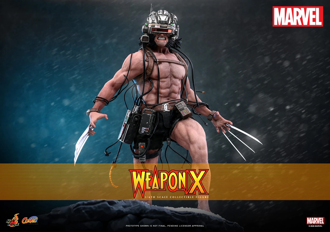Hot Toys 1/6 CMS034 Weapon X Action Figure 915594 1