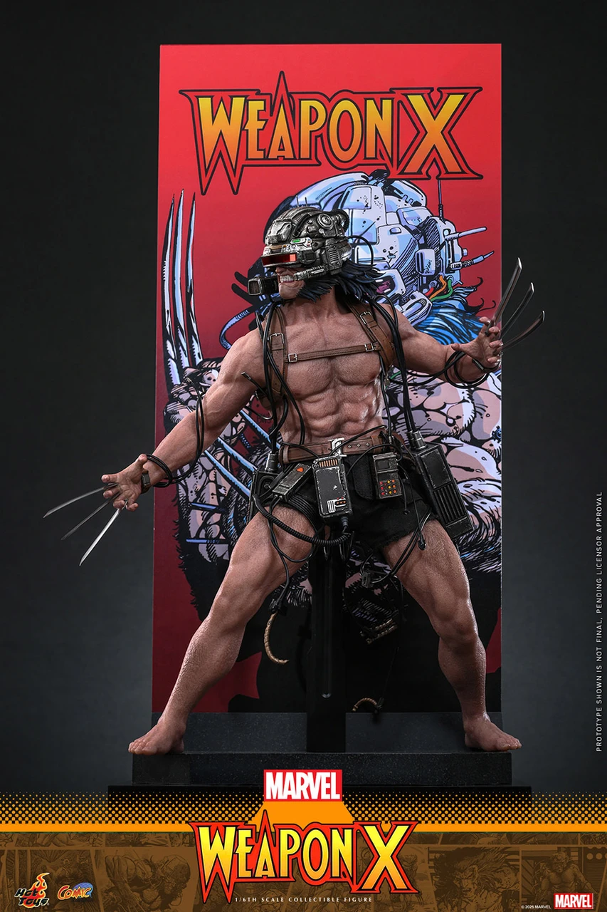 Hot Toys 1/6 CMS034 Weapon X Action Figure 915594 2