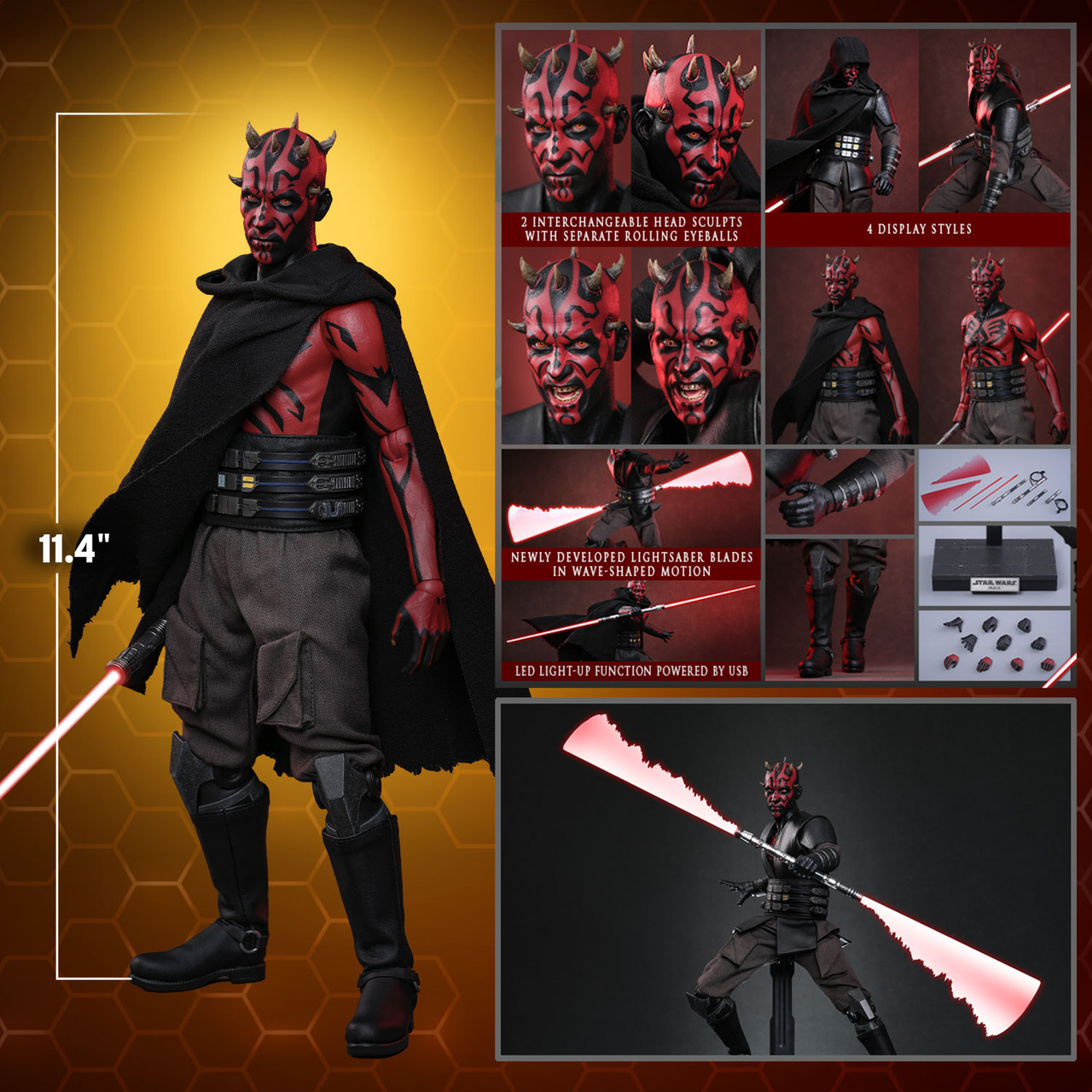 Hot Toys 1/6 Maul – Shadow Lord