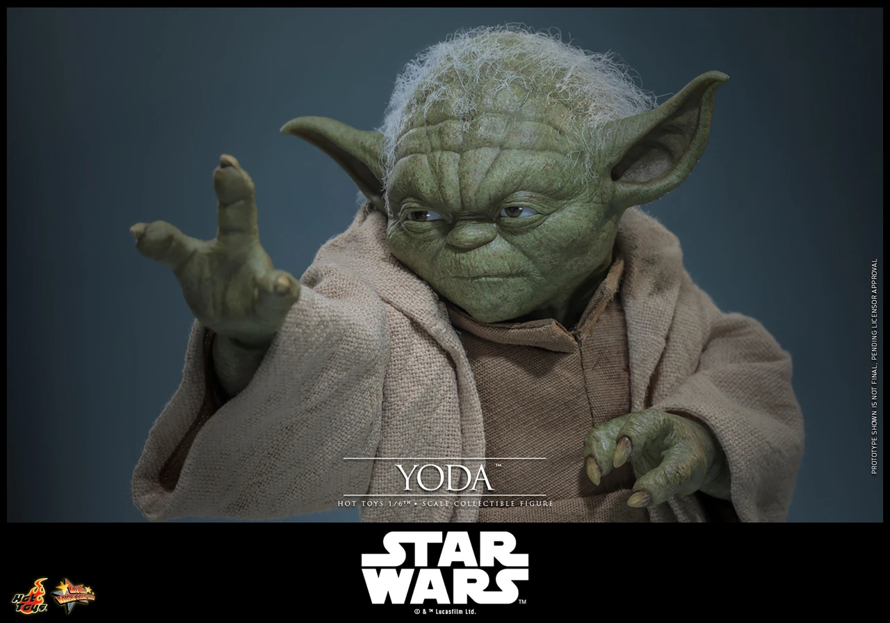 Hot Toys 1/6 MMS878 Revenge of the Sith Yoda Action Figure 915547 3